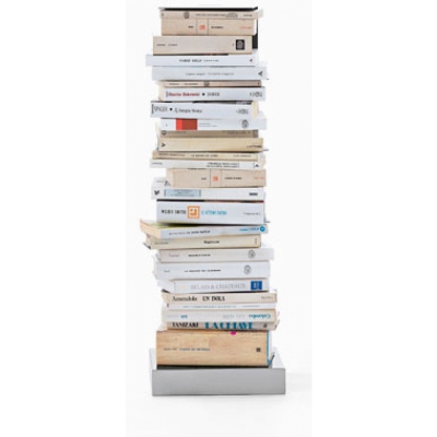 Opinion Ciatti - Original Ptolomeo Bücherregal 75 cm | Schwarz / Edelstahl