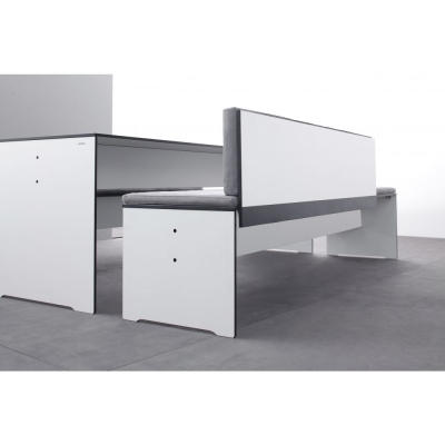 Conmoto - Rückenkissen für Riva Bank beige