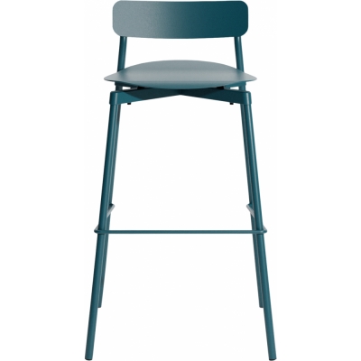 Petite Friture - Fromme Barhocker H75 Ozeanblau