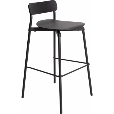 Petite Friture - Fromme Barhocker H75 Schwarz