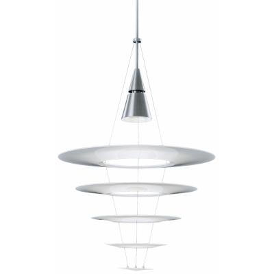 Louis Poulsen - Enigma 545 Pendelleuchte Aluminium