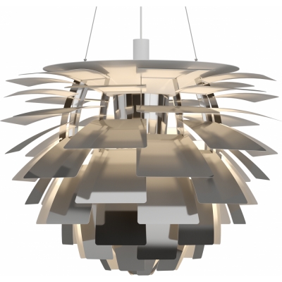 Louis Poulsen - PH Artichoke LED Pendelleuchte Ø 84 cm (2700K) | Edelstahl | DALI