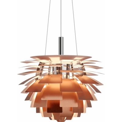 Louis Poulsen - PH Artichoke LED Pendelleuchte Ø 48 cm (3000K) | Kupfer | DALI