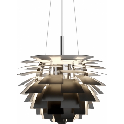 Louis Poulsen - PH Artichoke LED Pendelleuchte Ø 48 cm (3000-1800K) | Schwarz | DALI