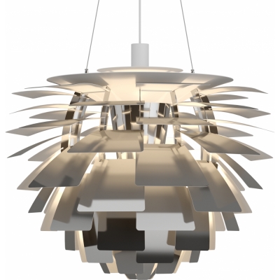 Louis Poulsen - PH Artichoke LED Pendelleuchte Ø 72 cm (3000K) | Edelstahl | Bluetooth