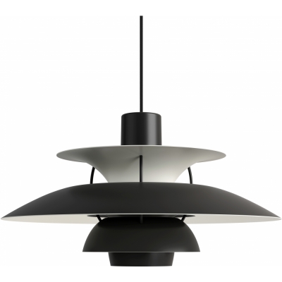 Louis Poulsen - PH 5 Monochrome Pendelleuchte Monochrom Schwarz