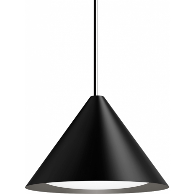 Louis Poulsen - Keglen Pendelleuchte Ø 40 cm Schwarz (LED 2700K & Dimmbar)