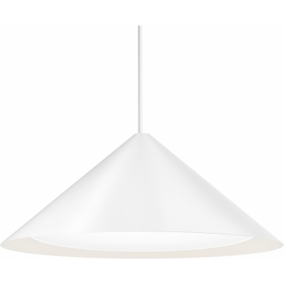 Louis Poulsen - Keglen Pendelleuchte Ø 65 cm Weiß (LED 2700K & Dimmbar)