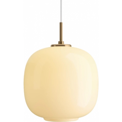 Louis Poulsen - VL 45 Radiohus Pendelleuchte Ø 250 | Pale Yellow Glass