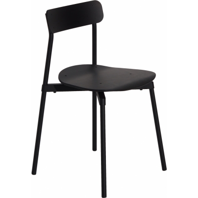 Petite Friture - Fromme Wood Stuhl Schwarz