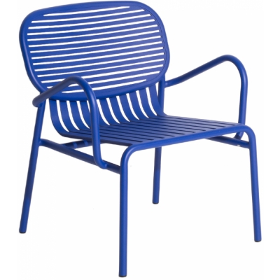 Petite Friture - Week-End Lounge Armlehnstuhl Blau