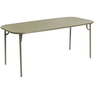 Petite Friture - Week-End Tisch M glatt Jadegrün