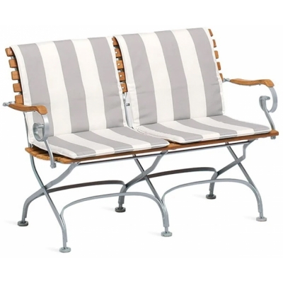 Weishäupl - Sitz-/Rückenpolster für Classic Bank 2-Sitzer | Spring (Acryltuch)