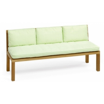 Weishäupl - Rückenpolster für New Hampton Bank 90 cm | Spring (Acryltuch)