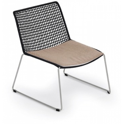 Weishäupl - Sitzpolster für Slope Loungestuhl Sand (Acryltuch)