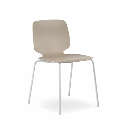 Pedrali - Babila 2730 Stuhl Sand | Verchromt