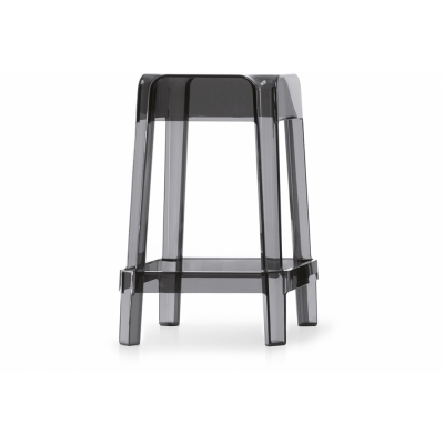 Pedrali - Rubik 582 Barhocker Grau Transparent