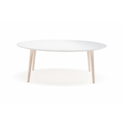 Pedrali - Malmö Couchtisch Ø100, H.36 cm | Graubeige