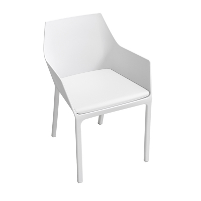 Kristalia - Mem Stuhlkissen Weiß