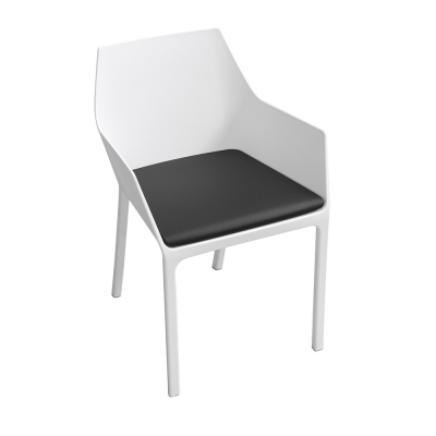 Kristalia - Mem Stuhlkissen Schwarz