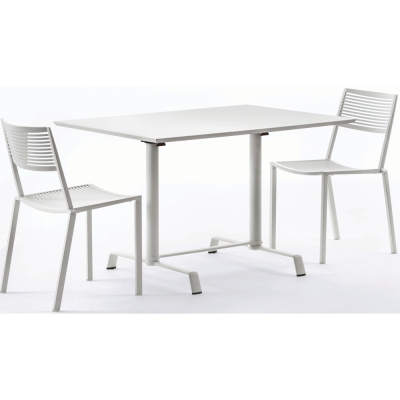 Fast - Tonik / Elica Tisch rechteckig Pastellblau | Taupe