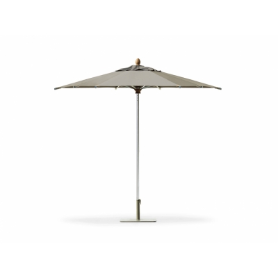 Ethimo - Free Sonnenschirm 220x220 cm | Dove Grey | White 30 kg