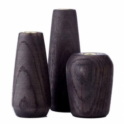 Applicata Vase Torso Eiche ge/ölt Gro/ß