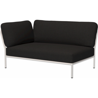 Houe - Level Lounge Sofa-Element Links Muted White Char (Heritage)