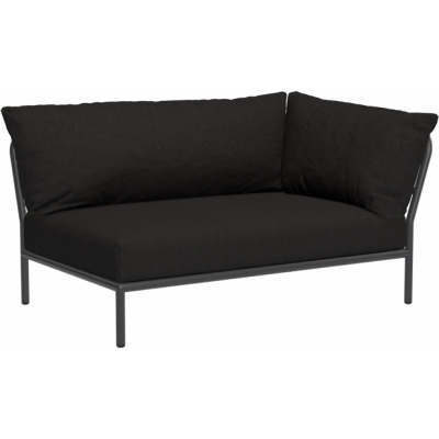 Houe - Level 2 Lounge Sofa-Element Rechts Dunkelgrau Char (Heritage)