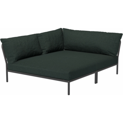 Houe - Level 2 Lounge Cozy Sofa-Element Links Dunkelgrau Alpine (Heritage)