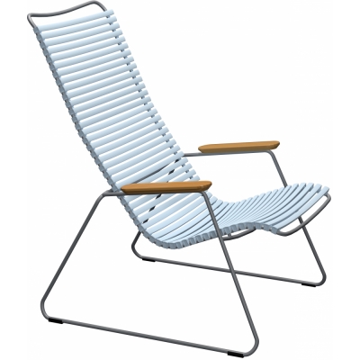 Houe - Click Loungestuhl Dusty Light Blue