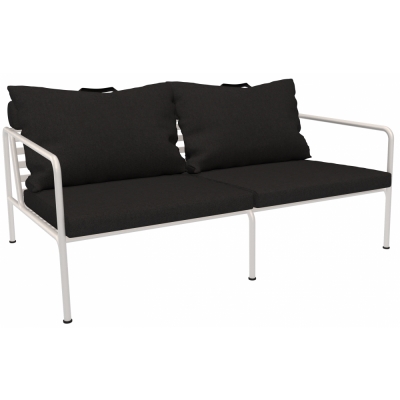 Houe - Avon 2-Sitzer Sofa Muted White Char (Heritage)