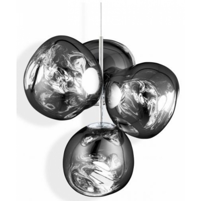 Tom Dixon - Melt LED Kronleuchter S Chrom