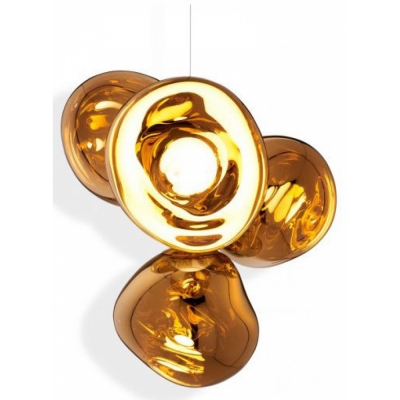 Tom Dixon - Melt LED Kronleuchter S Gold