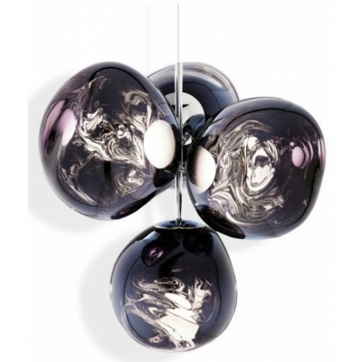 Tom Dixon - Melt LED Kronleuchter S Smoke