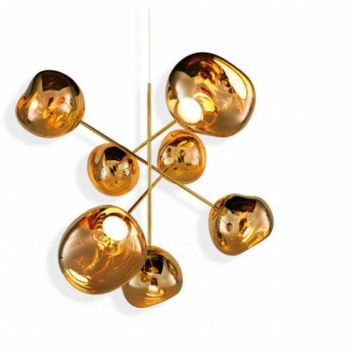 Tom Dixon - Melt LED Kronleuchter L Gold