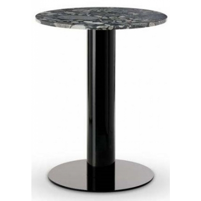 Tom Dixon - Tube Esstisch Schwarz Ø 60cm