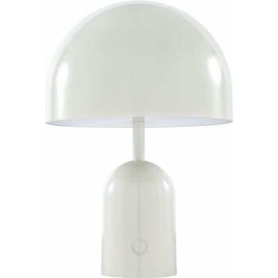 Tom Dixon - Bell Portable Tischleuchte Hellgrau