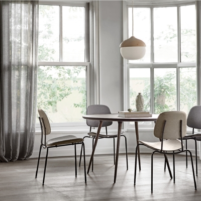 Mater - Compound Dining Stuhl Grau (Wood Waste)