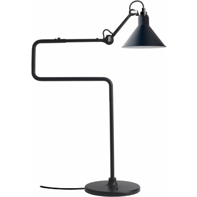 DCW - Lampe Gras N°317 Tischleuchte Blau | Konisch