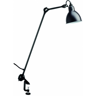 DCW - Lampe Gras N°201 Architektenleuchte Schwarz | Rund