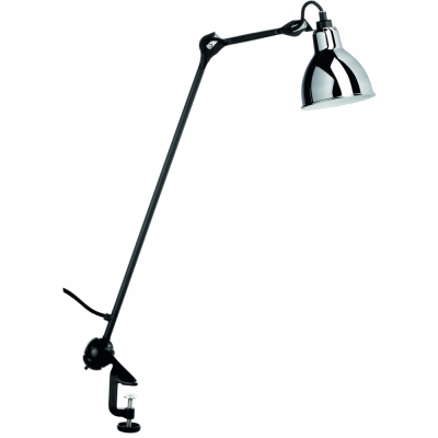 DCW - Lampe Gras N°201 Architektenleuchte Chrom | Rund