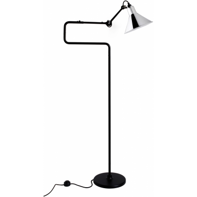 DCW - Lampe Gras N°411 Stehleuchte Chrom | Konisch