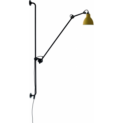 DCW - Lampe Gras N°214 Wandleuchte Gelb | Rund