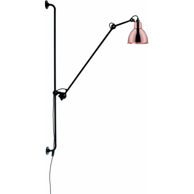 DCW - Lampe Gras N°214 Wandleuchte Kupfer | Rund