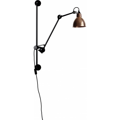 DCW - Lampe Gras N°210 Wandleuchte Rohkupfer | Rund