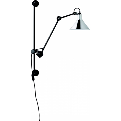 DCW - Lampe Gras N°210 Wandleuchte Chrom | Konisch