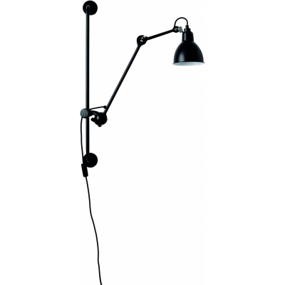 DCW - Lampe Gras N°210 Wandleuchte Schwarz | Rund