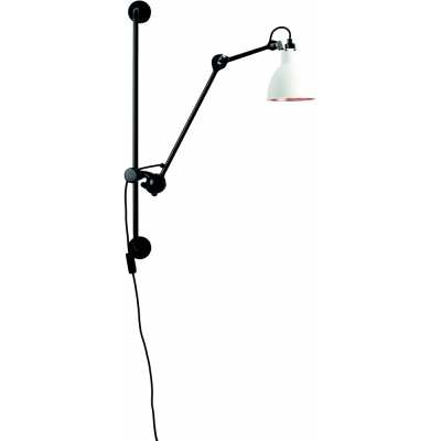 DCW - Lampe Gras N°210 Wandleuchte Weiß/Kupfer | Rund
