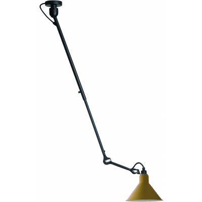 DCW - Lampe Gras N°302 Deckenleuchte Gelb | Konisch